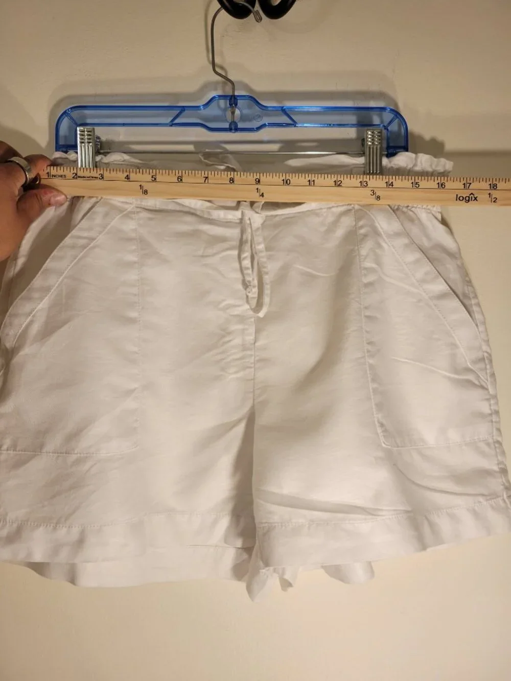 Loft White Shorts